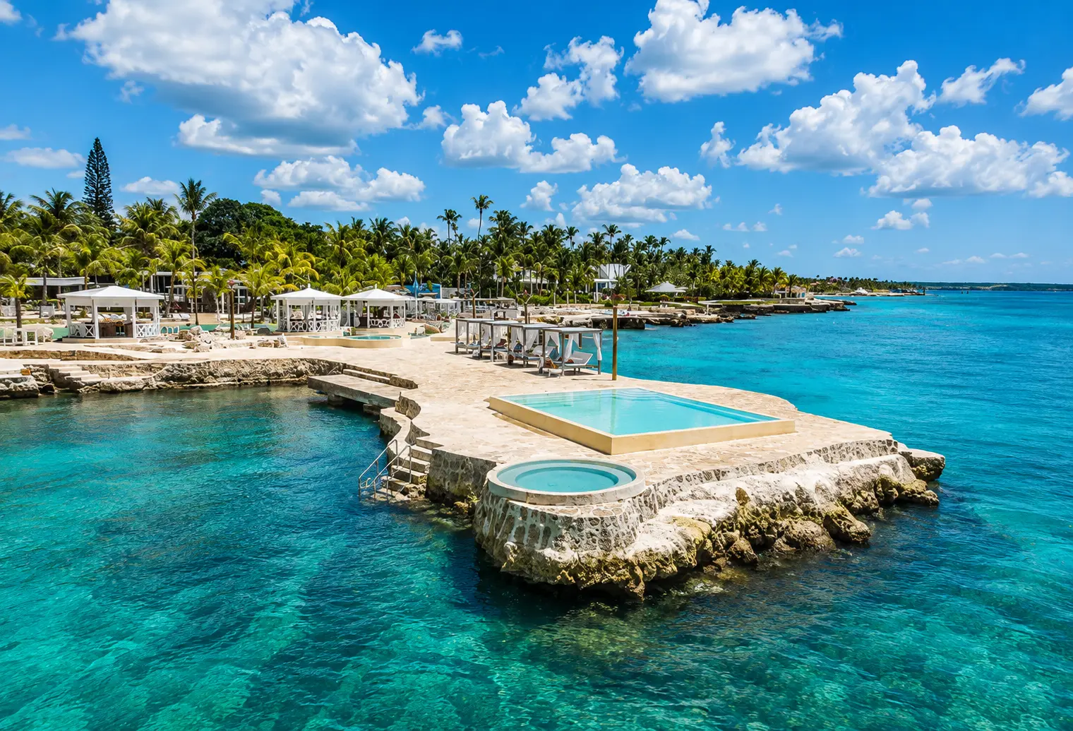 La Romana coast near Casa de Campo